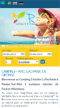Mobile Screenshot of campinglarochade.com